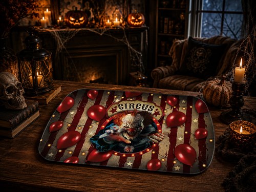 Halloween Dienblad Horror Clown - 39x24cm  