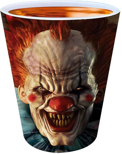 Halloween Shotglaasje Horror Clown - 3st
