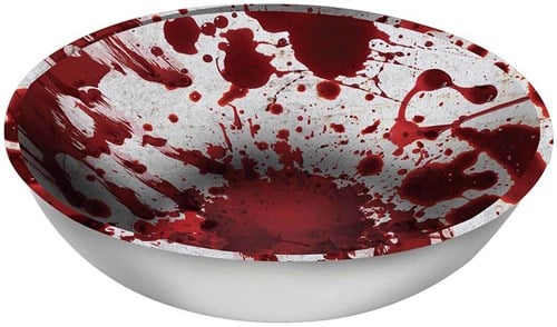 Halloween Schaal Bloody Hands - 27x9cm