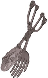 Halloween Salade Serveer Tang Skull 28cm