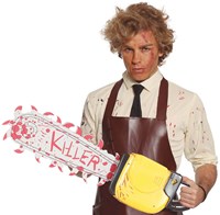 Halloween Kettingzaag Killer Foam - 75cm