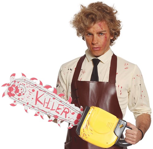 Halloween Kettingzaag Killer Foam - 75cm