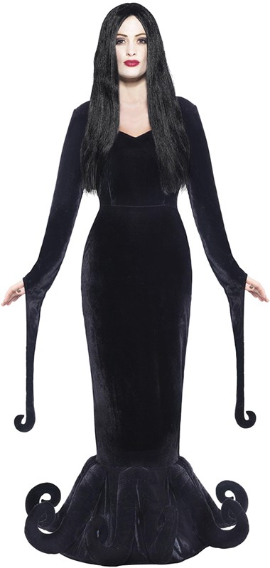 Heksenjurk Morticia Luxe - The Addams Family