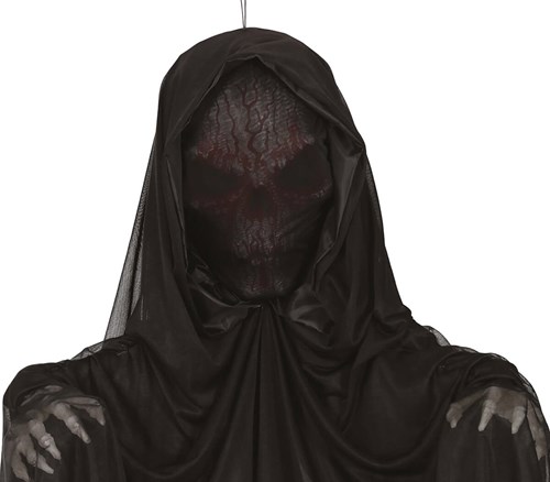 Halloween Hangdecoratie Black Ghost - 180cm