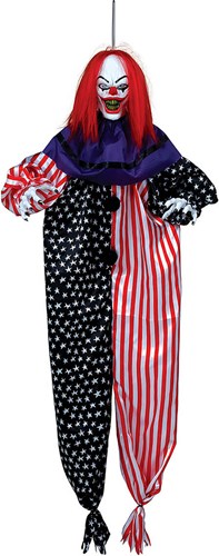 Halloween Hangdecoratie Horror Clown USA - 120cm