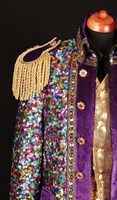 Carnavalsjas Heren Ringmaster Luxe (detail)