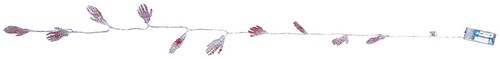 Halloween Lichtslinger Skelet Handjes - 115cm