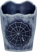 Halloween Skull met Kaars - 6cm (achterkant)