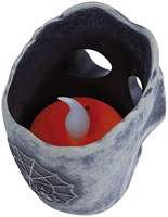 Halloween Skull met Kaars - 6cm (binnenkant)