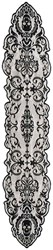 Halloween Tafelloper Skulls Kant - 180x35cm