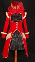 Carnavalsjas Dames Amelie Rood