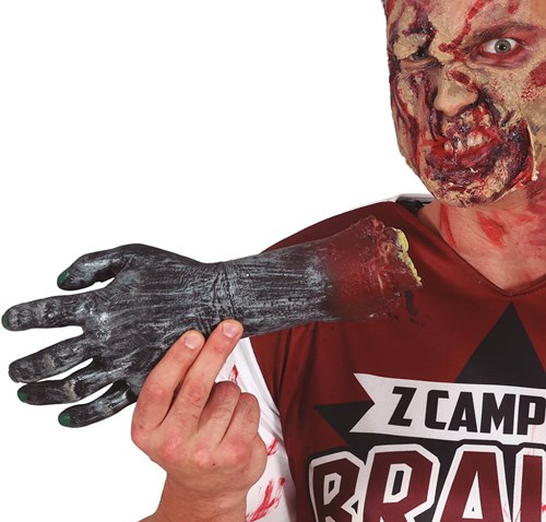 Halloween Decoratie Hand Zombie Latex - 30cm