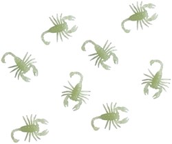 Schorpioen Glow in the Dark 5cm - 8st