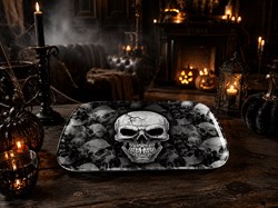 Halloween Dienblad Skulls - 39x24cm