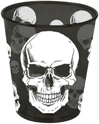 Halloween Glas Skull - 9x10cm
