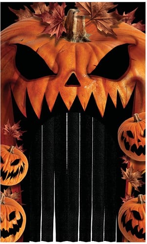 Halloween Deurgordijn Pompoenen - 145x240cm