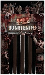 Halloween Deurgordijn Zombies - 145x240cm