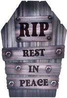 Grafsteen Halloween RIP - 56cm