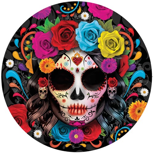 Halloween Borden Day of the Dead 23cm - 6st