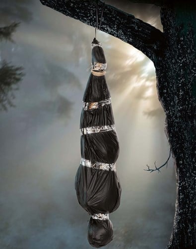 Halloween Hangdeco Lijk In Zak - 178cm