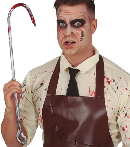 Halloween Decoratie Bloody Haak - 65cm