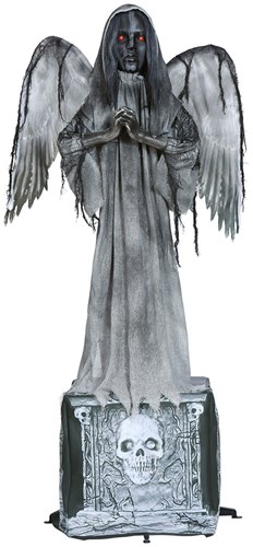 Halloween Decoratie Engel Standbeeld -170cm