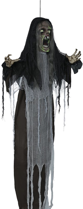 Halloween Hangdeco Scary Monster - 180cm (schuin)