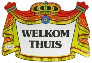 Kroonschild Klassiek Welkom Thuis 