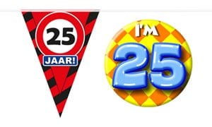 25 Jaar Versiering