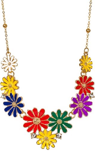 Bloemen Ketting Meerkleurig