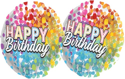 Helium Tank Set Happy Birthday (18 delig) (detail 1)