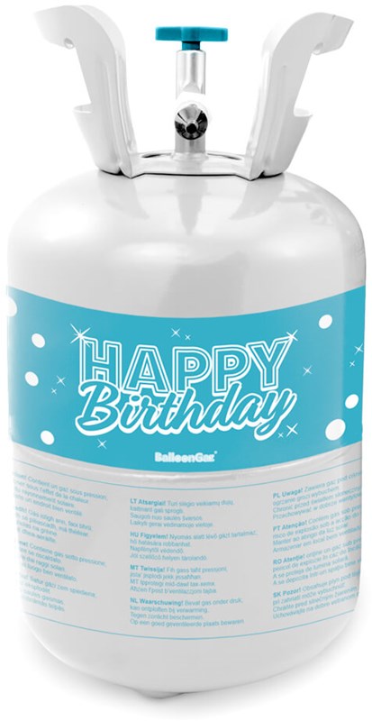Helium Tank Set Happy Birthday (18 delig) (detail 5)
