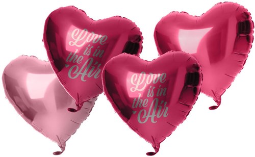 Helium Tank Set Hartjes Love (17 delig) (detail 1)