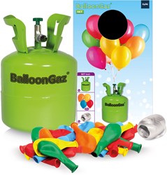 Heliumtank met 20 Ballonnen en Lint