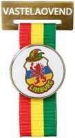 Broche Brievenbus Vastelaovend Limburg - 9,5x9cm