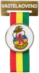 Broche Brievenbus Vastelaovend Limburg - 9,5x9cm