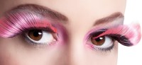 Wimpers Flamboyant Zwart-Roze