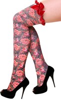Sexy Overknees Rozen - Day of the Dead