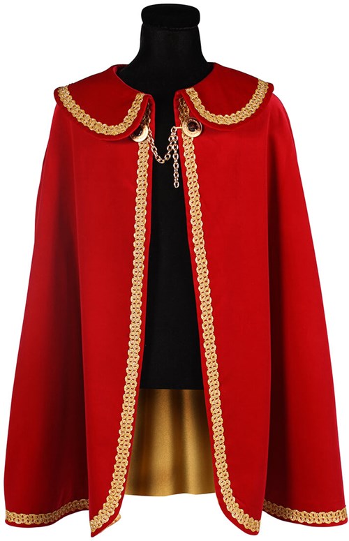 Prinsencape Rood-Goud Luxe