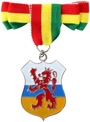 Broche Met Strikje Limburgs Wapen
