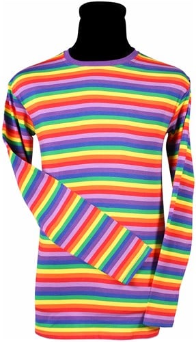 Dorustrui Regenboog voor heren (lange mouw)