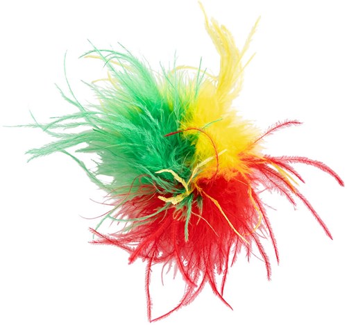 Veren Broche Rood-Geel-Groen