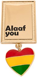 Broche Alaaf You - 3x7cm