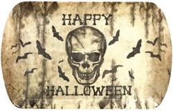 Halloween Dienblad Skull - 39x24cm