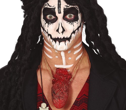 Halloween Ketting Bloederig Hart
