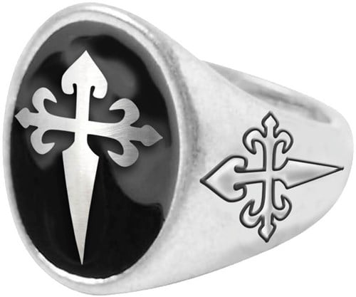 Halloween Ring met Kruis