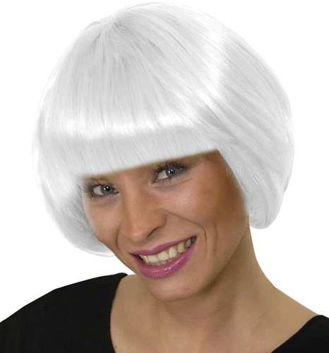 Pruik Pigalle Wit