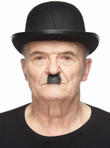 Charlie Chaplin Snor Zwart