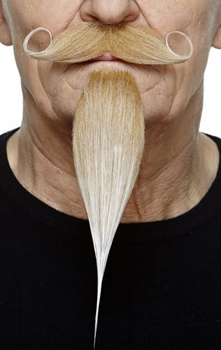 Krulsnor met Sik Luxe Blond