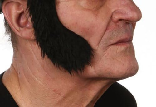 Elvis Bakkebaarden Luxe Zwart
